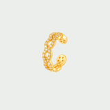 Ear Cuff Shiny Chain Ouro - EAR CUFF - DAANA