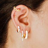 Ear Cuff Shiny Chain Prata - EAR CUFF - DAANA
