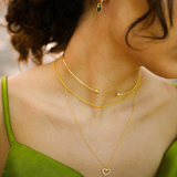 Piercing Oro Verde Silvestre