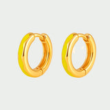 Brinco Amsterdam Ouro Neon - BRINCOS - DAANA