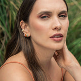 Aretes Amsterdam Oro Verde