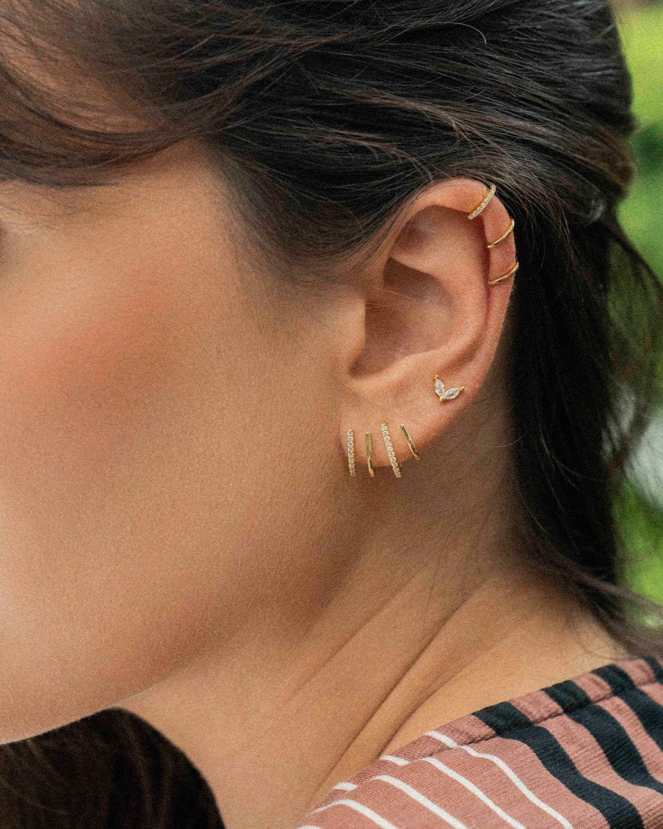 Ear Cuff Mykonos Ouro - EAR CUFF - DAANA