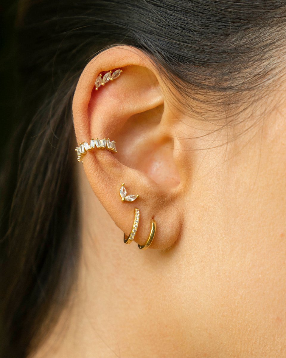 Ear Cuff Athens Ouro - EAR CUFF - DAANA