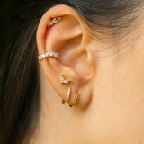 Ear Cuff Athens Ouro - EAR CUFF - DAANA