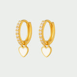 Brinco Valentina Ouro Branco - BRINCOS - DAANA
