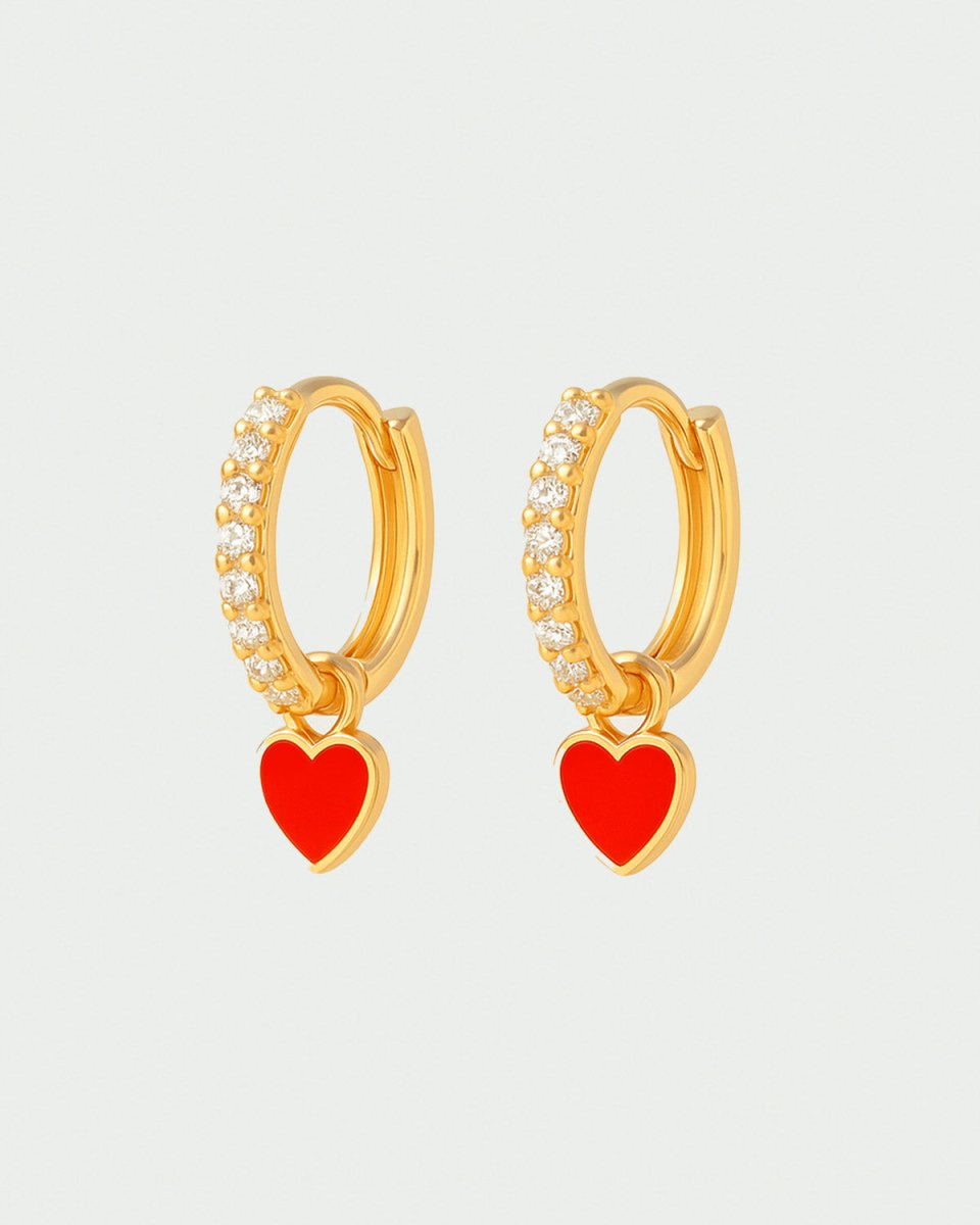 Brinco Valentina Ouro Vermelho - BRINCOS - DAANA