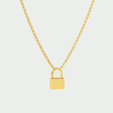 Colar Lock Ouro - Colares - DAANA