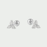 Piercing Leah Prata Branco - PIERCINGS - DAANA