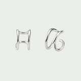 Ear Cuff Ana Prata - EAR CUFF - DAANA