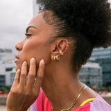 Ear Cuff Africa Ouro - EAR CUFF - DAANA