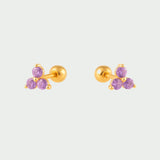 Piercing Leah Ouro Lila - PIERCINGS - DAANA