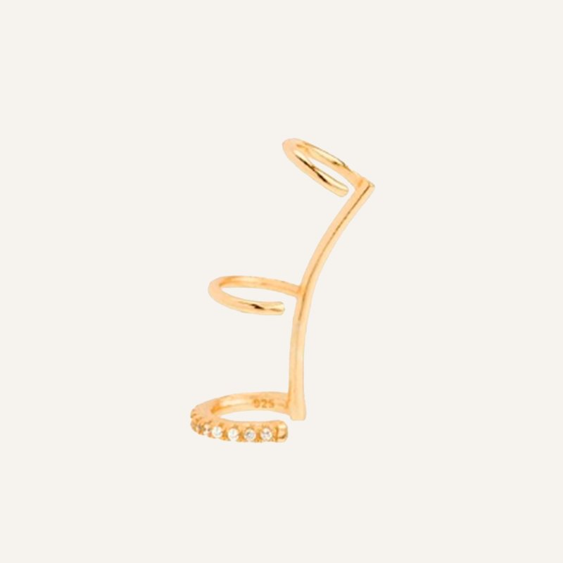 Ear Cuff Mykonos Ouro - EAR CUFF - DAANA