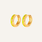Brinco Amsterdam Ouro Neon - BRINCOS - DAANA